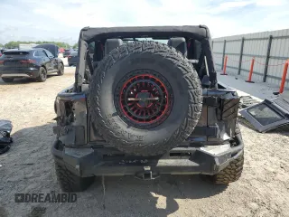 2016 Jeep Wrangler Unlimited Rubicon with VIN 1C4BJWFG8GL192077, listed as a Copart auction lot 58339005 with 62,076 mi miles and Salvage title. Bid and sale history available at DreamBid. Image 6.