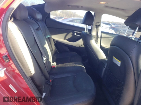 2014 Hyundai Elantra SE z VIN KMHDH4AE6EU052627, wystawiony jako Copart lot #49247275 z przebiegiem 133 647 mil mil oraz Szkoda całkowita • Salvage title. Historia ofert i sprzedaży dostępna na DreamBid. Obrazek 10.
