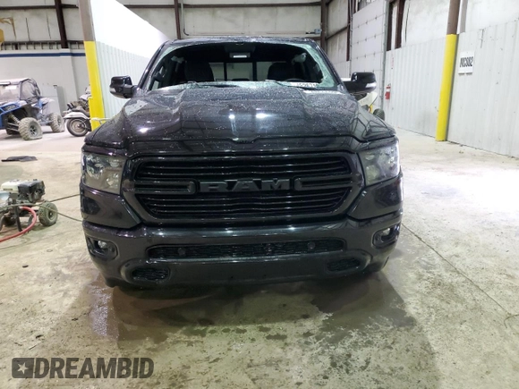 2019 Ram 1500 Big Horn/Lone Star with VIN 1C6SRFFT5KN850741, listed as a Copart auction lot 48044195 with 87,119 mi miles and Salvage Title. Bid and sale history available at carsss.com. Image 5.