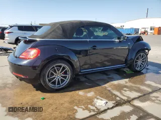 2015 Volkswagen Beetle with VIN 3VW7S7ATXFM801130, listed as a Copart auction lot 78613304 with 102,813 mi miles and Clean Title. Bid and sale history available at DreamBid. Image 3.
