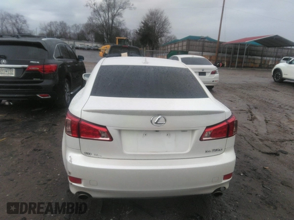 2013 Lexus IS with VIN JTHBE5C28D5031492, listed as a IAAI auction lot 41762318 with 162,321 mi miles. Bid and sale history available at carsss.com. Image 16.