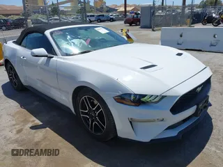 2020 Ford Mustang EcoBoost with VIN 1FATP8UH4L5120758, listed as a IAAI auction lot 42599293 with 80,836 mi miles and . Bid and sale history available at DreamBid. Image 1.