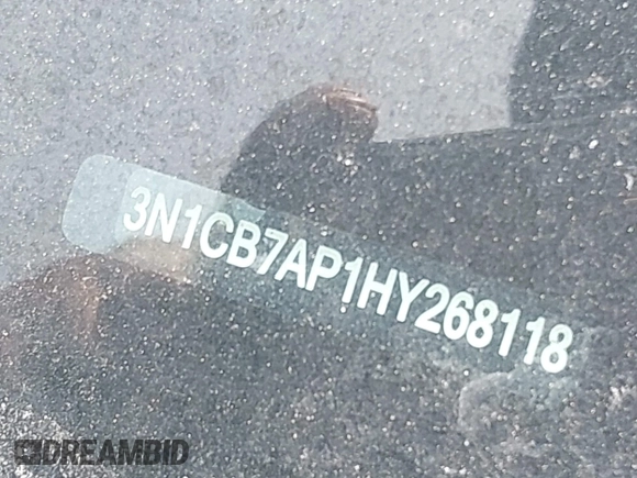 2017 Nissan Sentra Nismo с VIN 3N1CB7AP1HY268118, выставлен на аукционе IAAI как лот 42457894 с пробегом 75 113 миль миль и . История ставок и продаж доступна на DreamBid. Изображение 17.