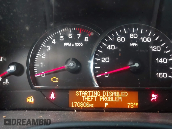 2006 Cadillac STS with VIN 1G6DW677460185767, listed as a IAAI auction lot 42060771 with 170,806 mi miles. Bid and sale history available at carsss.com. Image 7.