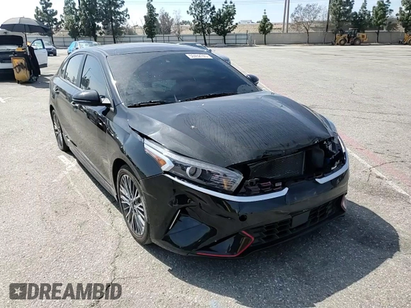 2024 Kia Forte GT-Line with VIN 3KPF54AD5RE717129, listed as a Copart auction lot 50432745 with 35,555 mi miles and Salvage Title. Bid and sale history available at carsss.com. Image 10.