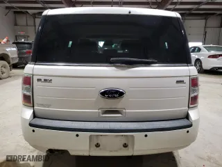2012 Ford Flex SEL with VIN 2FMGK5CC3CBD00335, listed as a Copart auction lot 46167205 with 92,491 mi miles and Salvage Title. Bid and sale history available at carsss.com. Image 6.