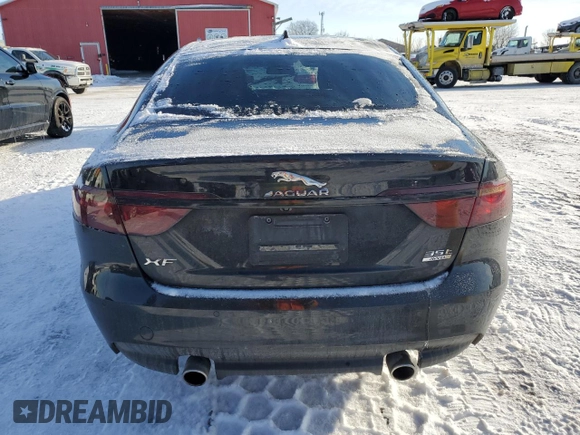 2017 Jaguar XF 35t Premium with VIN SAJBJ4BV2HCY29587, listed as a Copart auction lot 43982365 with 177,086 mi miles and Clean Title. Bid and sale history available at carsss.com. Image 6.