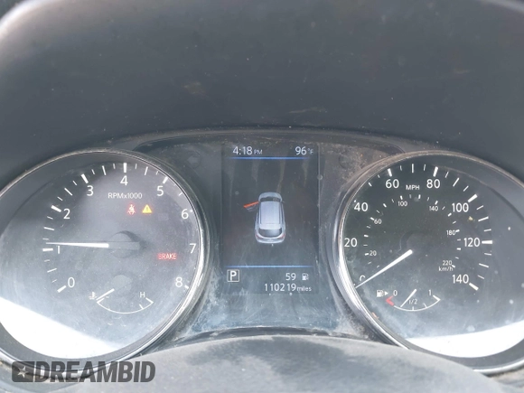 2019 Nissan Rogue S with VIN JN1BJ1CP5KW224338, listed as a IAAI auction lot 41942249 with 110,219 mi miles and . Bid and sale history available at DreamBid. Image 7.