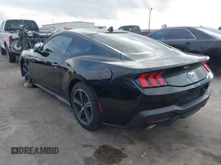 2024 Ford Mustang EcoBoost with VIN 1FA6P8TH8R5118535, listed as a IAAI auction lot 41489048 with 6,413 mi miles. Bid and sale history available at carsss.com. Image 3.