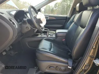 2017 Nissan Pathfinder SL with VIN 5N1DR2MM2HC663057, listed as a Copart auction lot 52504485 with 109,673 mi miles and Salvage Title. Bid and sale history available at DreamBid. Image 7.