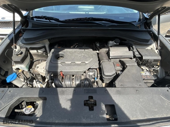 2020 Hyundai Santa Fe SEL with VIN 5NMS33AD3LH207036, listed as a Copart auction lot 54631855 with 54,755 mi miles and Salvage Title. Bid and sale history available at carsss.com. Image 7.
