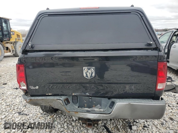 2010 Dodge 1500 Laramie with VIN 1D7RV1GT4AS186572, listed as a Copart auction lot 51279975 with 189,093 mi miles and Salvage Title. Bid and sale history available at DreamBid. Image 6.