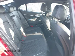 2019 Genesis G70 3.3T Advanced with VIN KMTG34LE6KU022487, listed as a IAAI auction lot 41996573 with 56,236 mi miles. Bid and sale history available at carsss.com. Image 8.