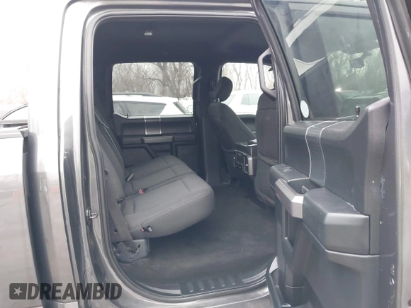 2019 Ford F-150 XL with VIN 1FTEW1E49KFB29702, listed as a IAAI auction lot 41193981 with 57,755 mi miles. Bid and sale history available at carsss.com. Image 8.