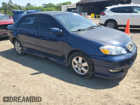 2008 Toyota Corolla CE with VIN 1NXBR32E88Z943083, listed as a Copart auction lot 52546495 with 299,999 mi miles and Salvage Title. Bid and sale history available at DreamBid. Image 4.