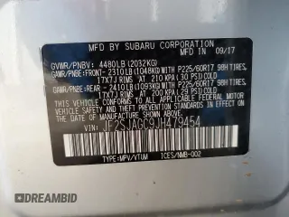 2018 Subaru Forester Premium with VIN JF2SJAGC9JH479454, listed as a Copart auction lot 53304035 with 40,621 mi miles and Salvage Title. Bid and sale history available at carsss.com. Image 12.