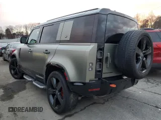 2023 Land Rover Defender X с VIN SALEX7EUXP2197885, выставлен на аукционе Copart как лот 82554884 с пробегом Не указан миль и Списание • Salvage title. История ставок и продаж доступна на DreamBid. Изображение 2.
