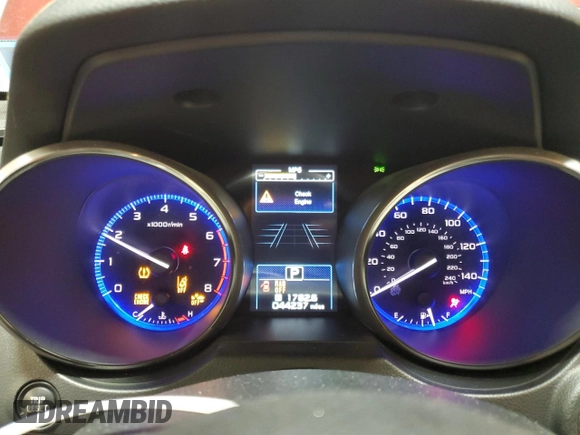2019 Subaru Legacy Sport with VIN 4S3BNAS67K3008146, listed as a Copart auction lot 48481935 with 44,237 mi miles and Salvage Title. Bid and sale history available at carsss.com. Image 9.