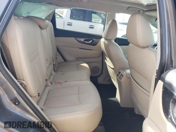 2016 Nissan Rogue SL with VIN 5N1AT2MV2GC751828, listed as a Copart auction lot 49998355 with 125,789 mi miles and Salvage Title. Bid and sale history available at DreamBid. Image 11.