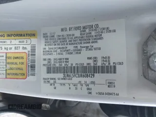 2018 Lincoln MKZ Reserve с VIN 3LN6L5FC3JR608429, выставлен на аукционе IAAI как лот 42043559 с пробегом 185 745 миль миль и . История ставок и продаж доступна на DreamBid. Изображение 9.