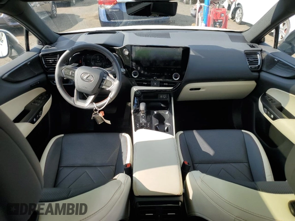 2024 Lexus NX 350 Luxury with VIN 2T2HGCEZ1RC048676, listed as a Copart auction lot 58994635 with 13,229 mi miles and Salvage title. Bid and sale history available at DreamBid. Image 8.