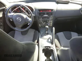 2005 Mazda RX-8 with VIN JM1FE17N950157715, listed as a Copart auction lot 76077944 with 102,174 mi miles and Salvage Title. Bid and sale history available at carsss.com. Image 8.