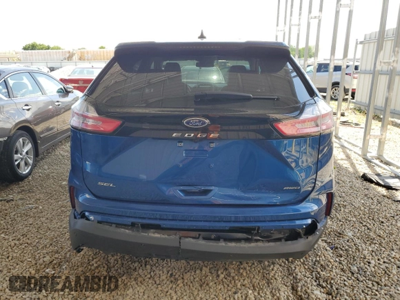 2024 Ford Edge SEL z VIN 2FMPK4J93RBA69513, wystawiony jako Copart lot #58359635 z przebiegiem 52 823 mil mil oraz Czysty tytuł • Clean title. Historia ofert i sprzedaży dostępna na DreamBid. Obrazek 6.
