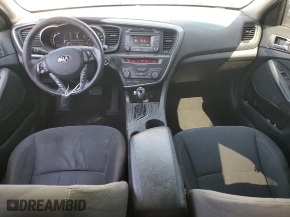 2013 Kia Optima EX with VIN KNAGM4AD9D5047397, listed as a Copart auction lot 55632745 with 158,017 mi miles and Salvage Title. Bid and sale history available at carsss.com. Image 8.