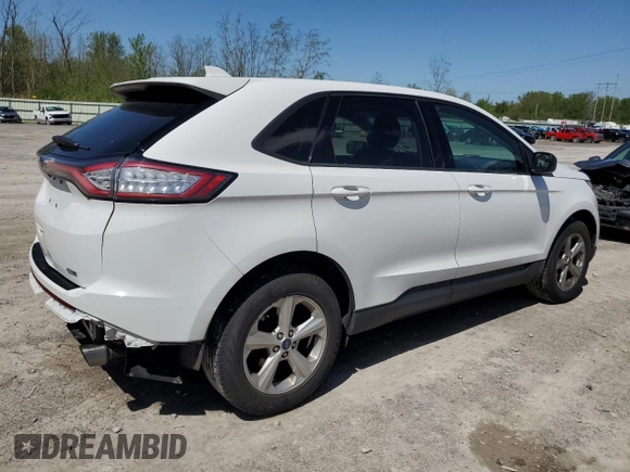 2018 Ford Edge SE with VIN 2FMPK4G96JBB96025, listed as a Copart auction lot 57452345 with 159,039 mi miles and Salvage title. Bid and sale history available at DreamBid. Image 3.