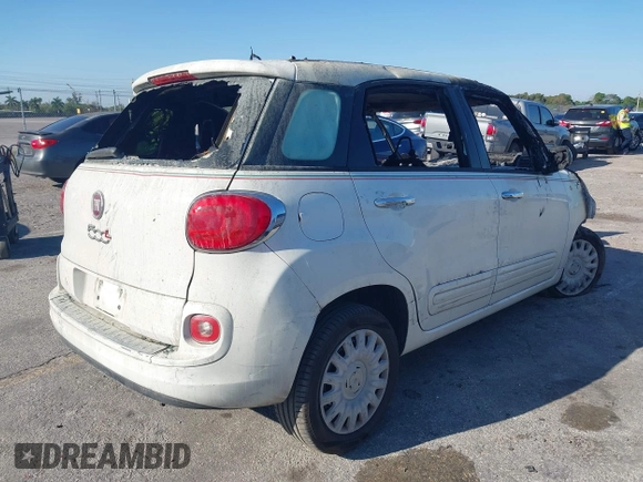 2014 FIAT 500L Pop with VIN ZFBCFAAH0EZ013567, listed as a IAAI auction lot 41782765 with Not Provided miles and . Bid and sale history available at DreamBid. Image 13.