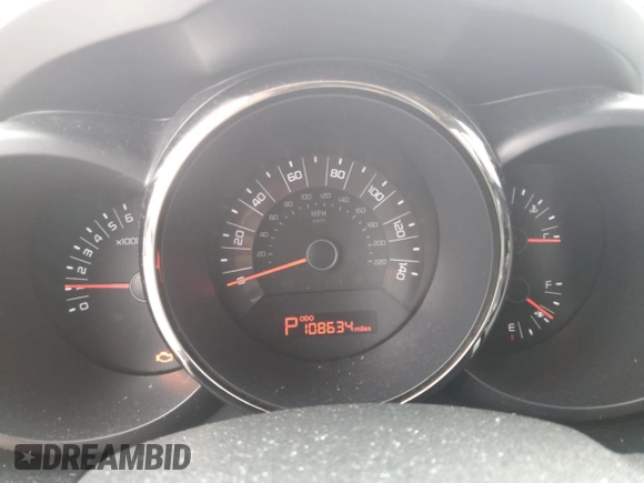 2011 Kia Soul + with VIN KNDJT2A25B7346109, listed as a Copart auction lot 44303245 with 108,634 mi miles and Salvage Title. Bid and sale history available at carsss.com. Image 9.