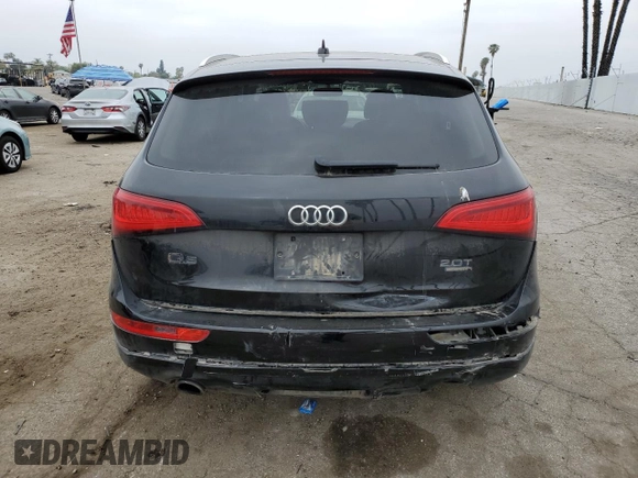 2016 Audi Q5 Premium with VIN WA1C2AFP7GA150963, listed as a Copart auction lot 52000675 with 155,998 mi miles and Salvage title. Bid and sale history available at DreamBid. Image 6.