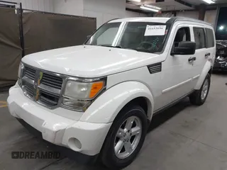 2007 Dodge Nitro SLT with VIN 1D8GU58K97W583408, listed as a IAAI auction lot 41653696 with 124,449 mi miles. Bid and sale history available at carsss.com. Image 17.