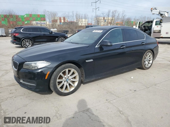 2014 BMW 5 Series 535i xDrive with VIN WBA5B3C59ED533244, listed as a Copart auction lot 49470115 with 137,173 mi miles and Clean Title. Bid and sale history available at carsss.com. Image 1.