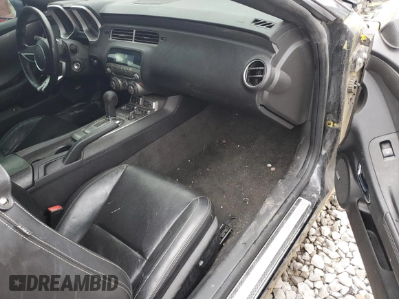 2011 Chevrolet Camaro 2SS with VIN 2G1FK1EJ6B9110919, listed as a Copart auction lot 43157775 with 124,212 mi miles and Salvage Title. Bid and sale history available at DreamBid. Image 8.
