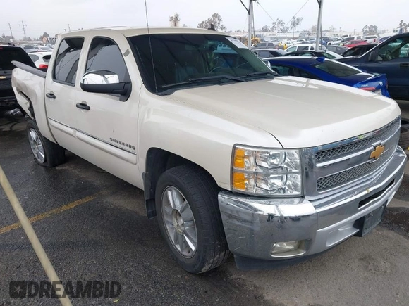 2013 Chevrolet Silverado 1500 LT with VIN 3GCPCSE06DG187949, listed as a IAAI auction lot 41799296 with 169,919 mi miles and . Bid and sale history available at DreamBid. Image 1.