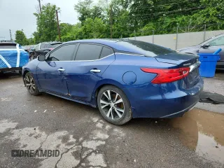 2017 Nissan Maxima S with VIN 1N4AA6AP7HC442810, listed as a Copart auction lot 61164225 with 279,380 mi miles and Salvage title. Bid and sale history available at DreamBid. Image 2.