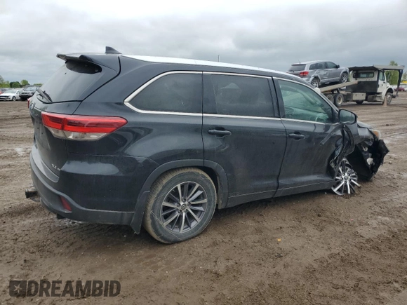 2017 Toyota Highlander XLE with VIN 5TDJZRFH0HS461378, listed as a Copart auction lot 57614885 with 69,240 mi miles and Salvage title. Bid and sale history available at DreamBid. Image 3.