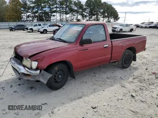 1998 Toyota Tacoma with VIN 4TANL42N8WZ022826, listed as a Copart auction lot 80758414 with 191,457 mi miles and Salvage Title. Bid and sale history available at carsss.com. Image 1.