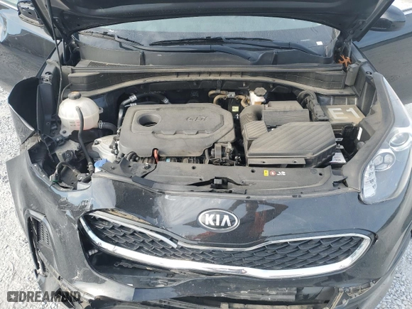 2021 Kia Sportage LX with VIN KNDPM3AC5M7885211, listed as a Copart auction lot 59645104 with 40454 miles and Salvage Title. Bid and sale history available at carsss.com. Image 12.