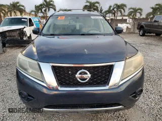 2016 Nissan Pathfinder Platinum with VIN 5N1AR2MNXGC606129, listed as a Copart auction lot 85046964 with 84,848 mi miles and Salvage Title. Bid and sale history available at carsss.com. Image 5.