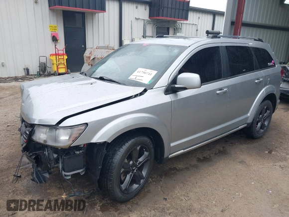2020 Dodge Journey Crossroad with VIN 3C4PDCGB0LT225974, listed as a IAAI auction lot 41790741 with 73,595 mi miles and . Bid and sale history available at carsss.com. Image 18.