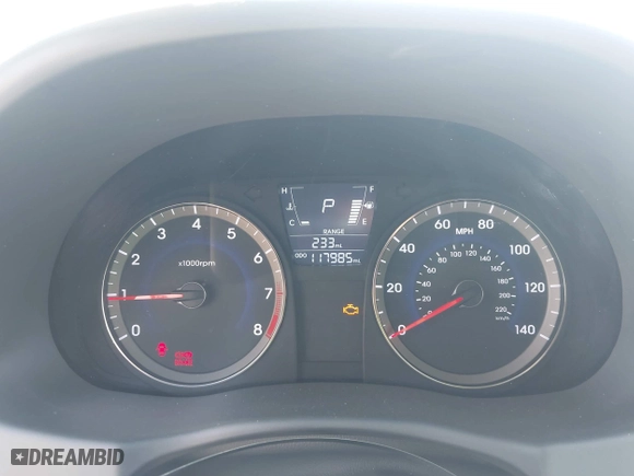 2014 Hyundai Accent GS with VIN KMHCT5AE9EU174866, listed as a IAAI auction lot 41948180 with 117,985 mi miles. Bid and sale history available at carsss.com. Image 7.