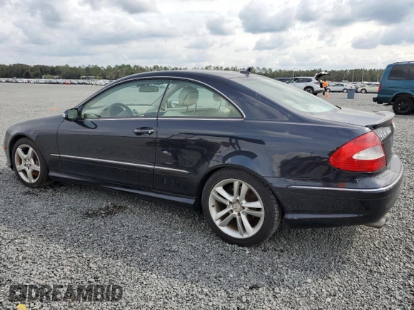 2009 Mercedes-Benz CLK-Class 3.5L with VIN WDBTJ56H79F268685, listed as a Copart auction lot 78063114 with 118,957 mi miles and Salvage Title. Bid and sale history available at carsss.com. Image 2.