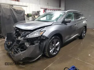2023 Nissan Murano Platinum with VIN 5N1AZ2DS8PC126726, listed as a Copart auction lot 84636174 with 6,941 mi miles and Salvage Title. Bid and sale history available at carsss.com. Image 1.