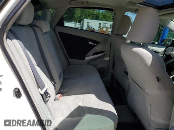 2011 Toyota Prius I with VIN JTDKN3DUXB1418541, listed as a Copart auction lot 53191935 with 111,459 mi miles and Salvage Title. Bid and sale history available at DreamBid. Image 10.