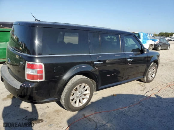 2010 Ford Flex SEL with VIN 2FMGK5CC1ABA99497, listed as a Copart auction lot 49825265 with 152,475 mi miles and Salvage Title. Bid and sale history available at carsss.com. Image 3.