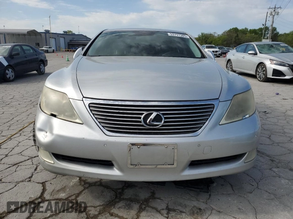 2007 Lexus LS 460 with VIN JTHBL46F575028472, listed as a Copart auction lot 53797385 with 178,194 mi miles and Clean Title. Bid and sale history available at DreamBid. Image 5.