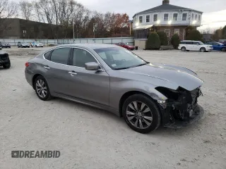2012 Infiniti M37 with VIN JN1BY1ARXCM393669, listed as a Copart auction lot 79009254 with 158,001 mi miles and Clean Title. Bid and sale history available at carsss.com. Image 4.