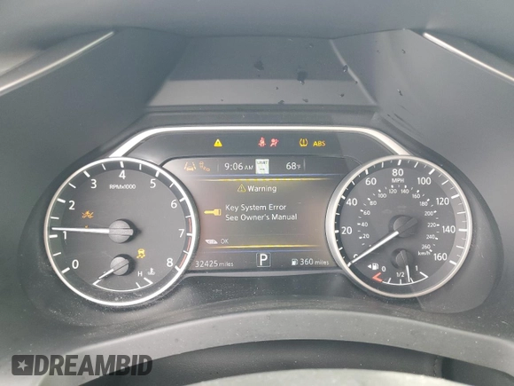 2019 Nissan Murano S with VIN 5N1AZ2MJ8KN101538, listed as a Copart auction lot 54148265 with 32,425 mi miles and Salvage Title. Bid and sale history available at carsss.com. Image 9.